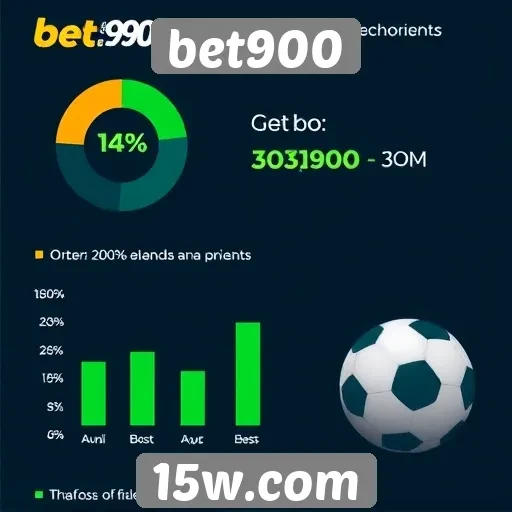Estatísticas de usuários ativos no site Bet900